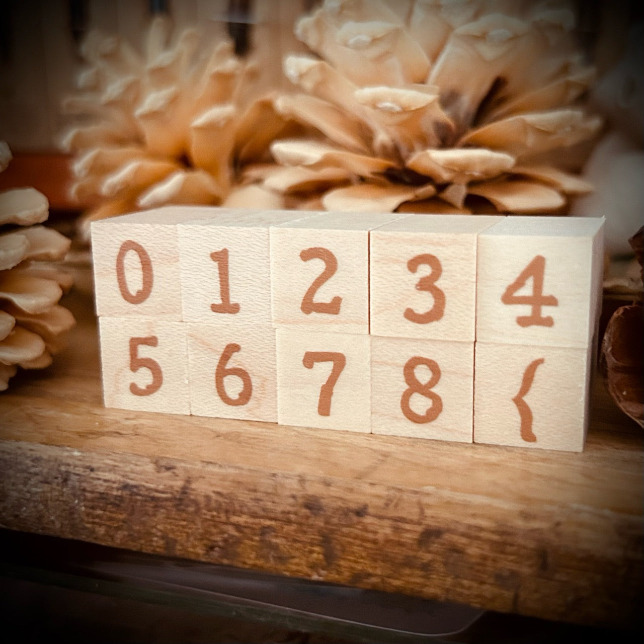 数字 タイプライタ10ピース プチ