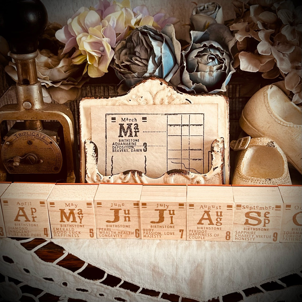マンスリースタンプセット 12ピース