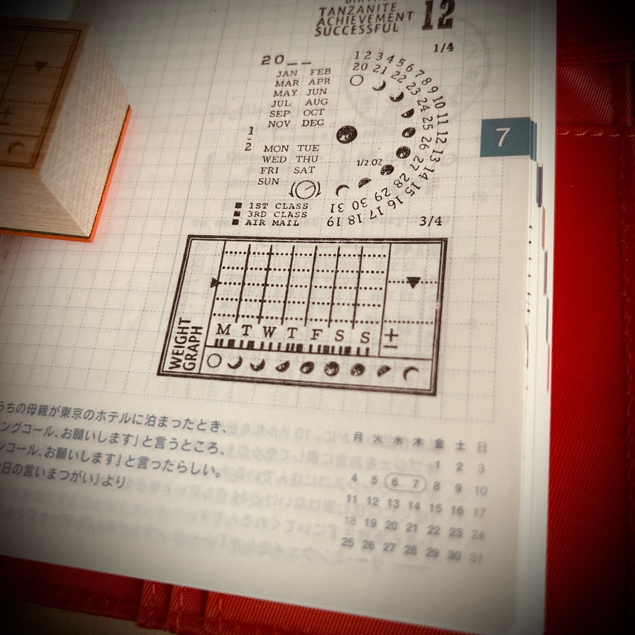 体重のグラフ week